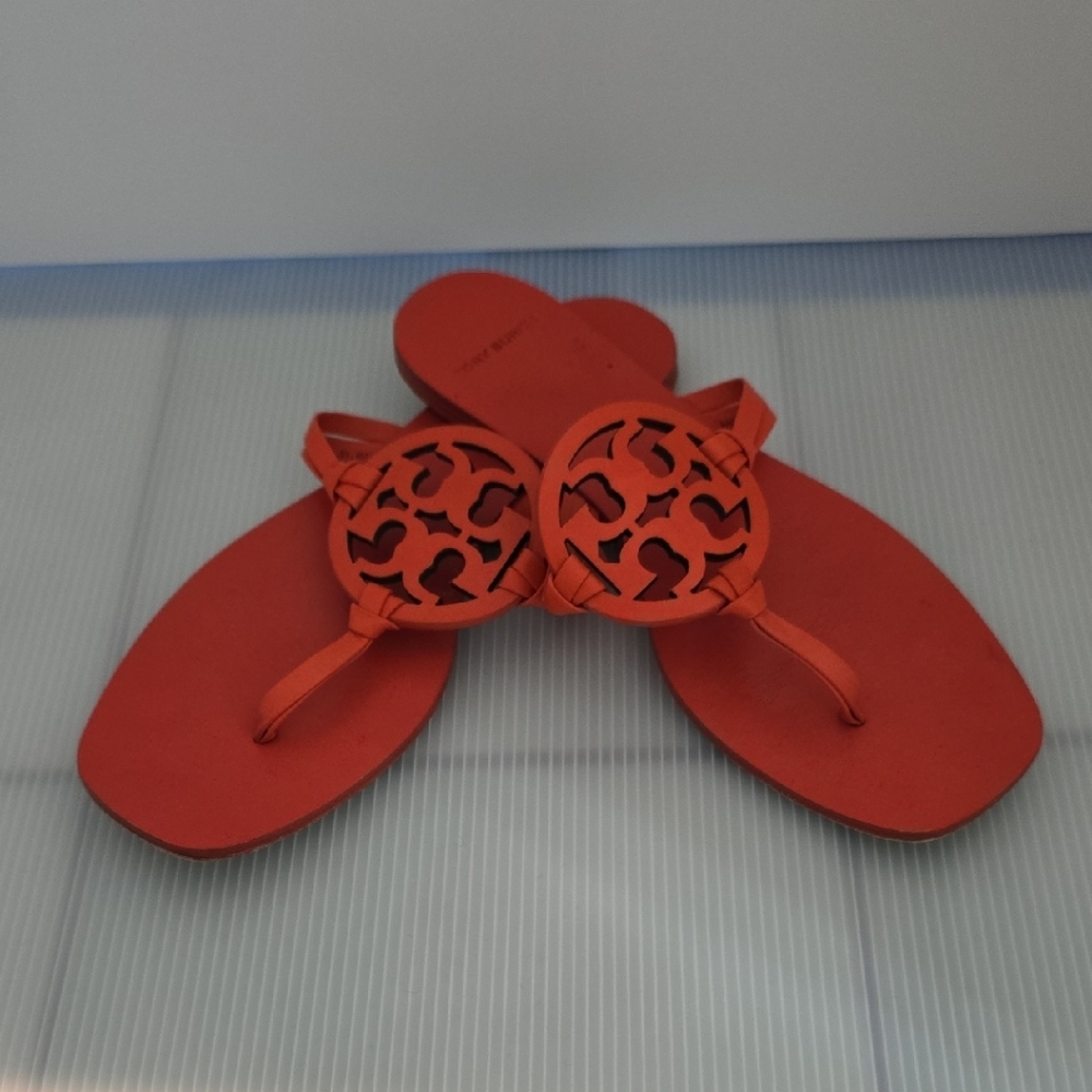 Tory Burch Orange Sandals